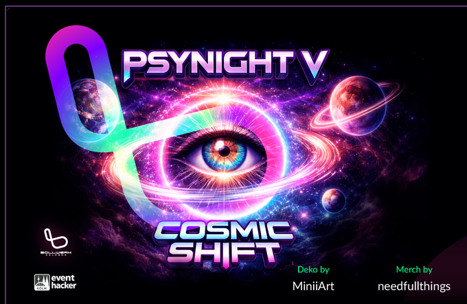 Psynight V - The Cosmic Shift logo
